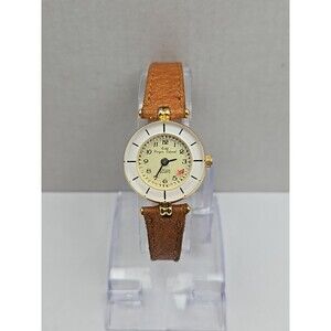 Orbit Virgin Island Deluxe Quartz Mystery Dial Womens Watch White New Battery